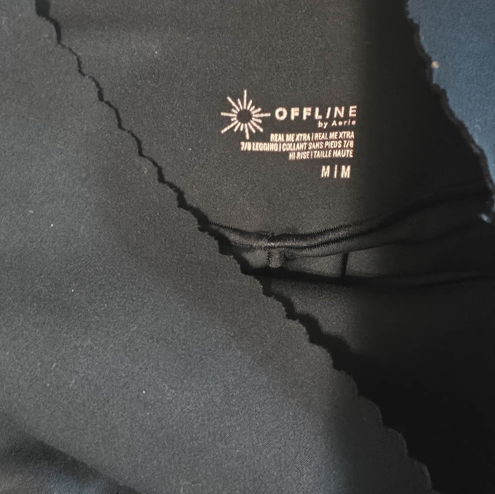 Offline By Aerie Womens Leggings Dark Green Size Medium - Picture 4 of 8